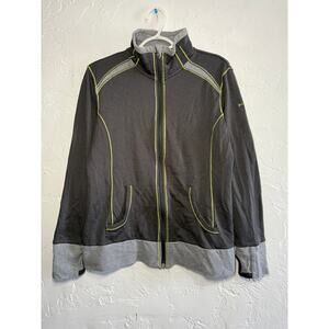 Columbia omni wick advanced evaporation full zip‎ sweatshirt womens large active